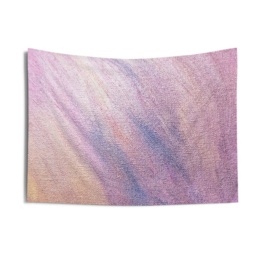 "Dreamwave Drift" Wall Tapestry — Moody Abstract Indoor Decor