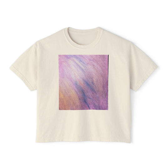 "Dreamwave Drift" Square Boxy Tee