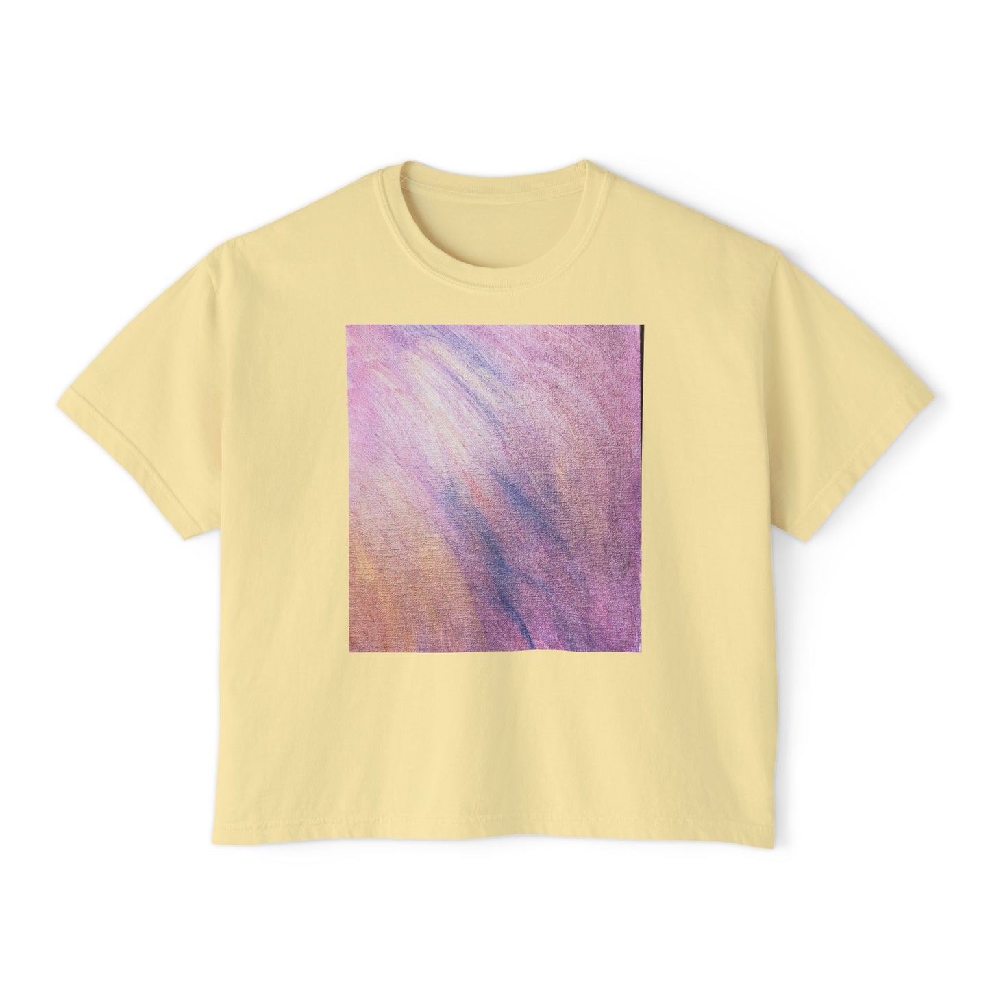 "Dreamwave Drift" Square Boxy Tee