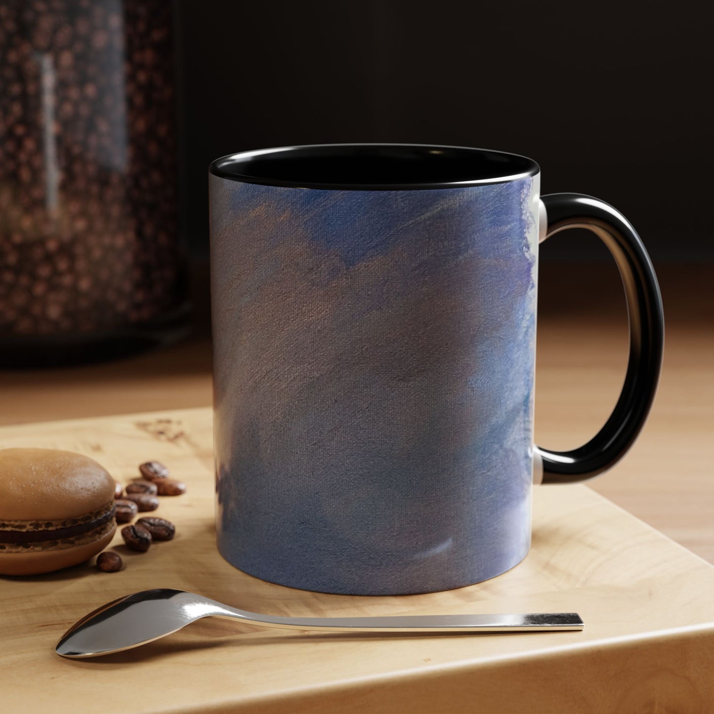 Accent Coffee Mug — Acrylic Painting by Maria | 11/15oz Artistic Ceramic Mug
