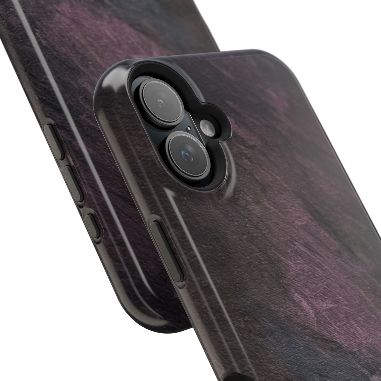 Magnetic Impact-Resistant Case — Lavender & Dusky Pink Artwork by Maria