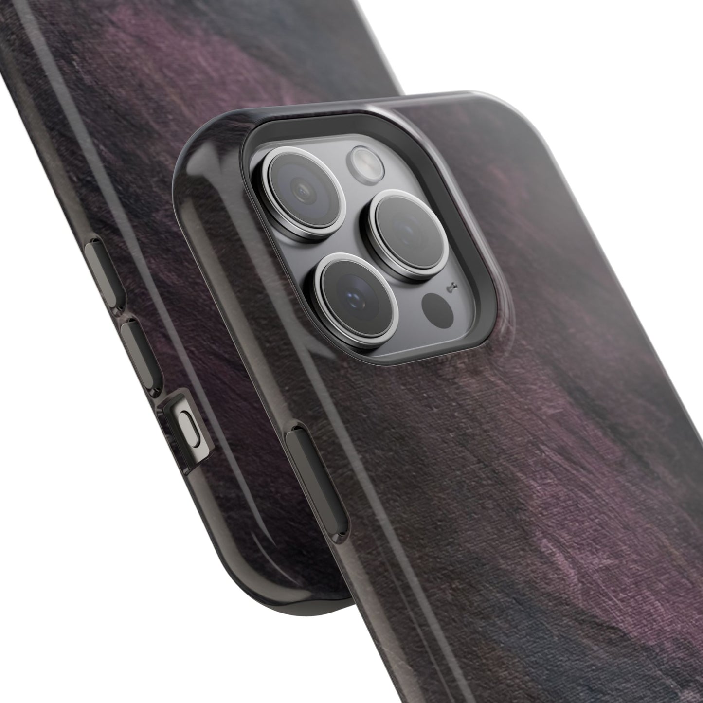 Magnetic Impact-Resistant Case — Lavender & Dusky Pink Artwork by Maria