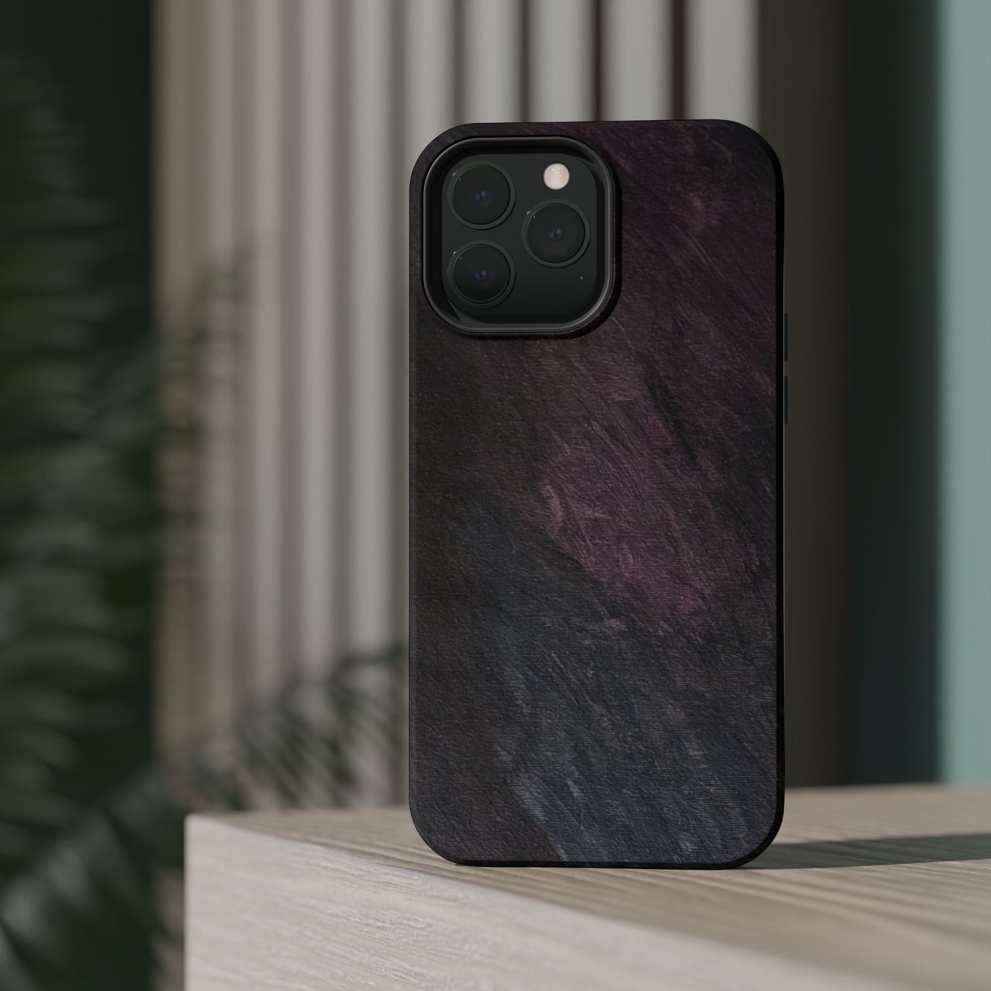 Magnetic Impact-Resistant Case — Lavender & Dusky Pink Artwork by Maria