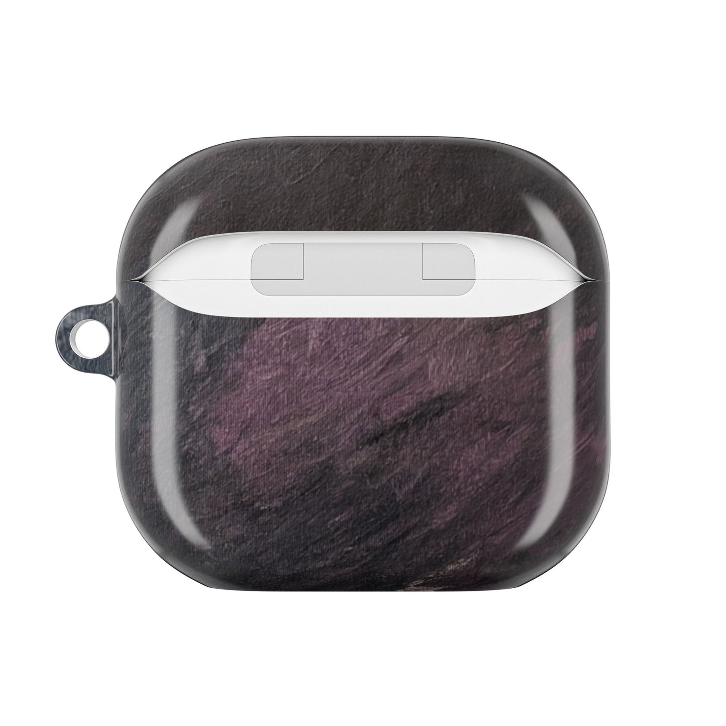 Dark Marble Abstract AirPod Case — Original Painted Pattern