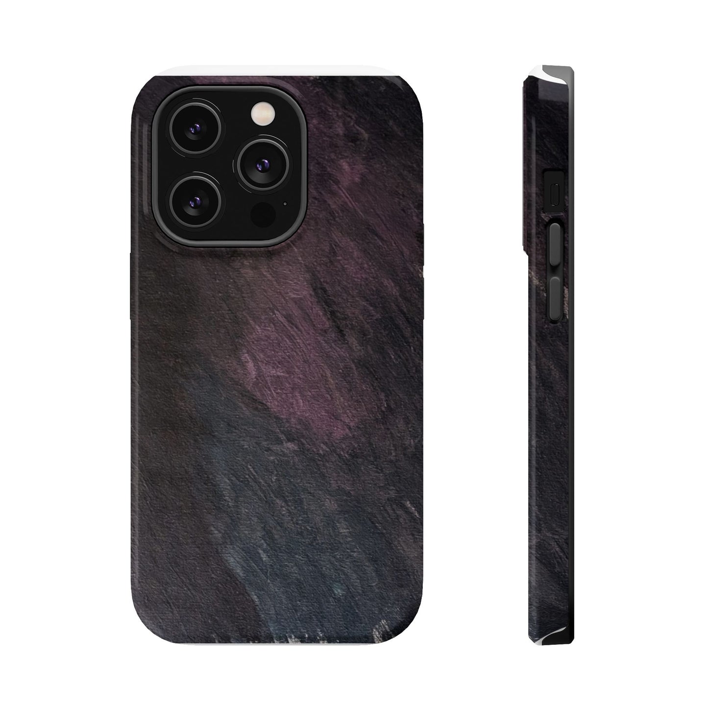 Magnetic Impact-Resistant Case — Lavender & Dusky Pink Artwork by Maria