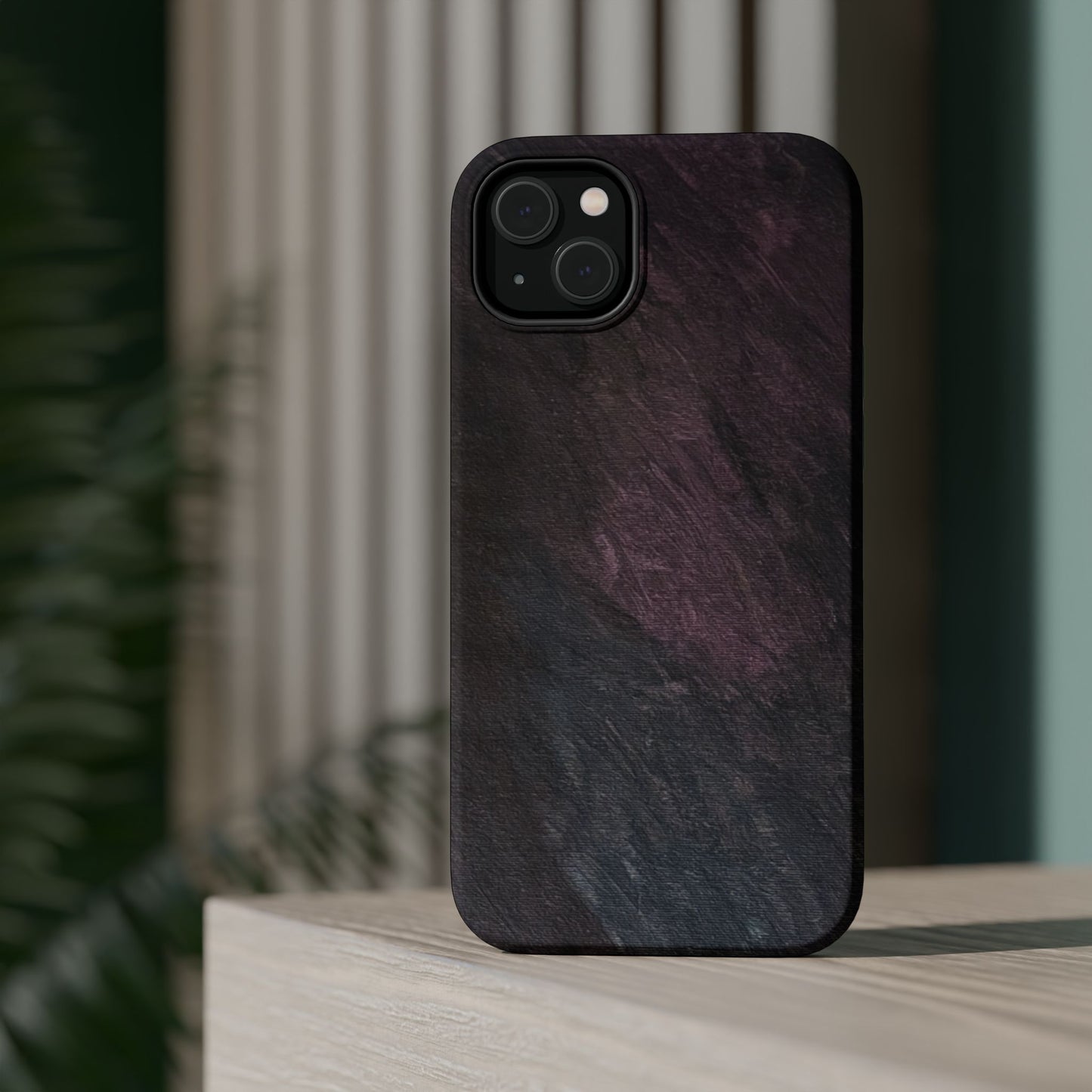 Magnetic Impact-Resistant Case — Lavender & Dusky Pink Artwork by Maria