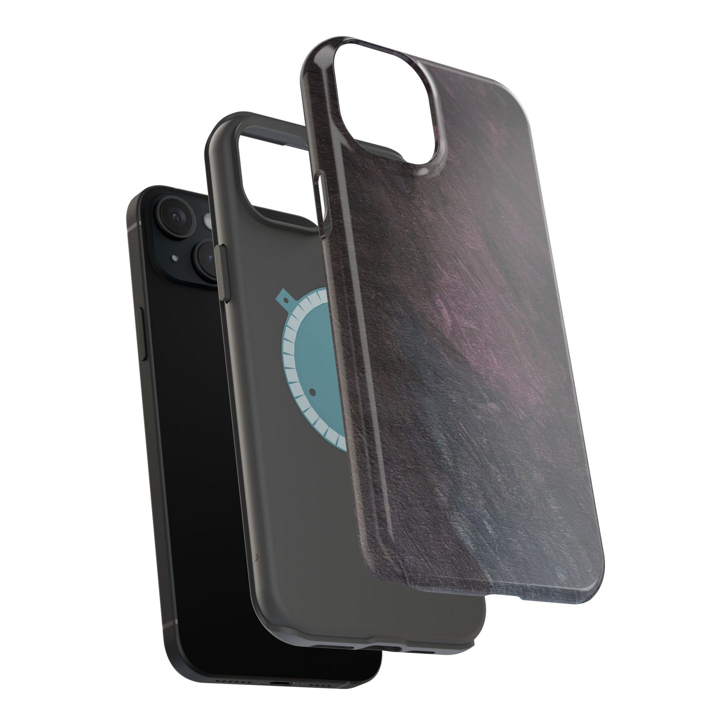 Magnetic Impact-Resistant Case — Lavender & Dusky Pink Artwork by Maria