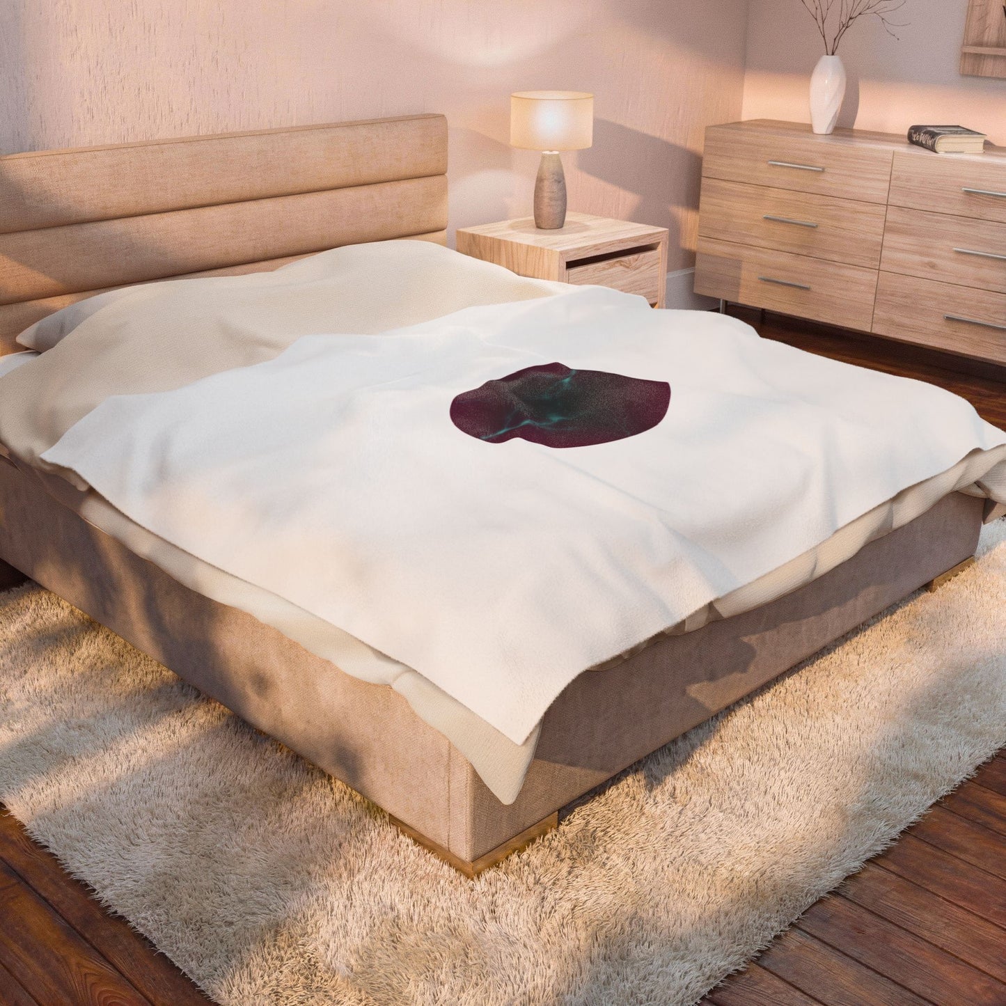 Cosmic Current | Premium Velveteen Plush Blanket