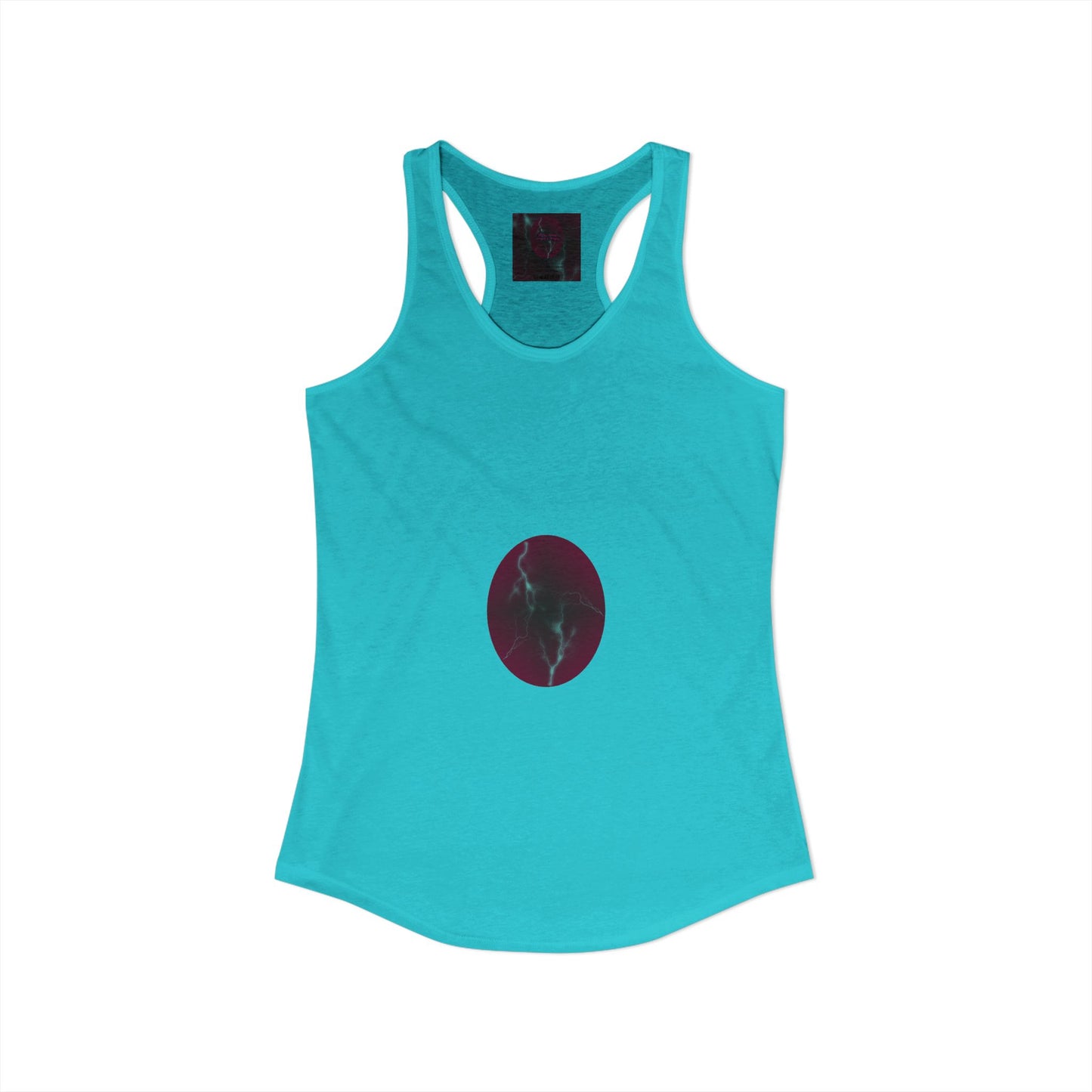 Cosmic Current - Electric Energy Women's Ideal Racerback Tank