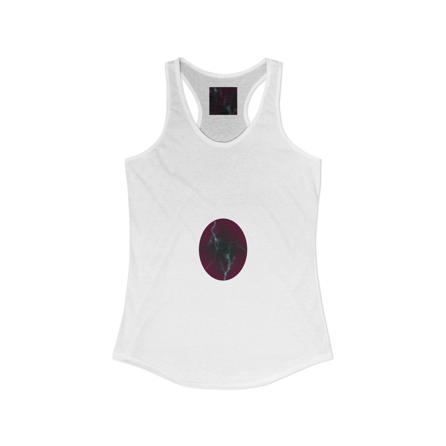 Cosmic Current - Electric Energy Women's Ideal Racerback Tank