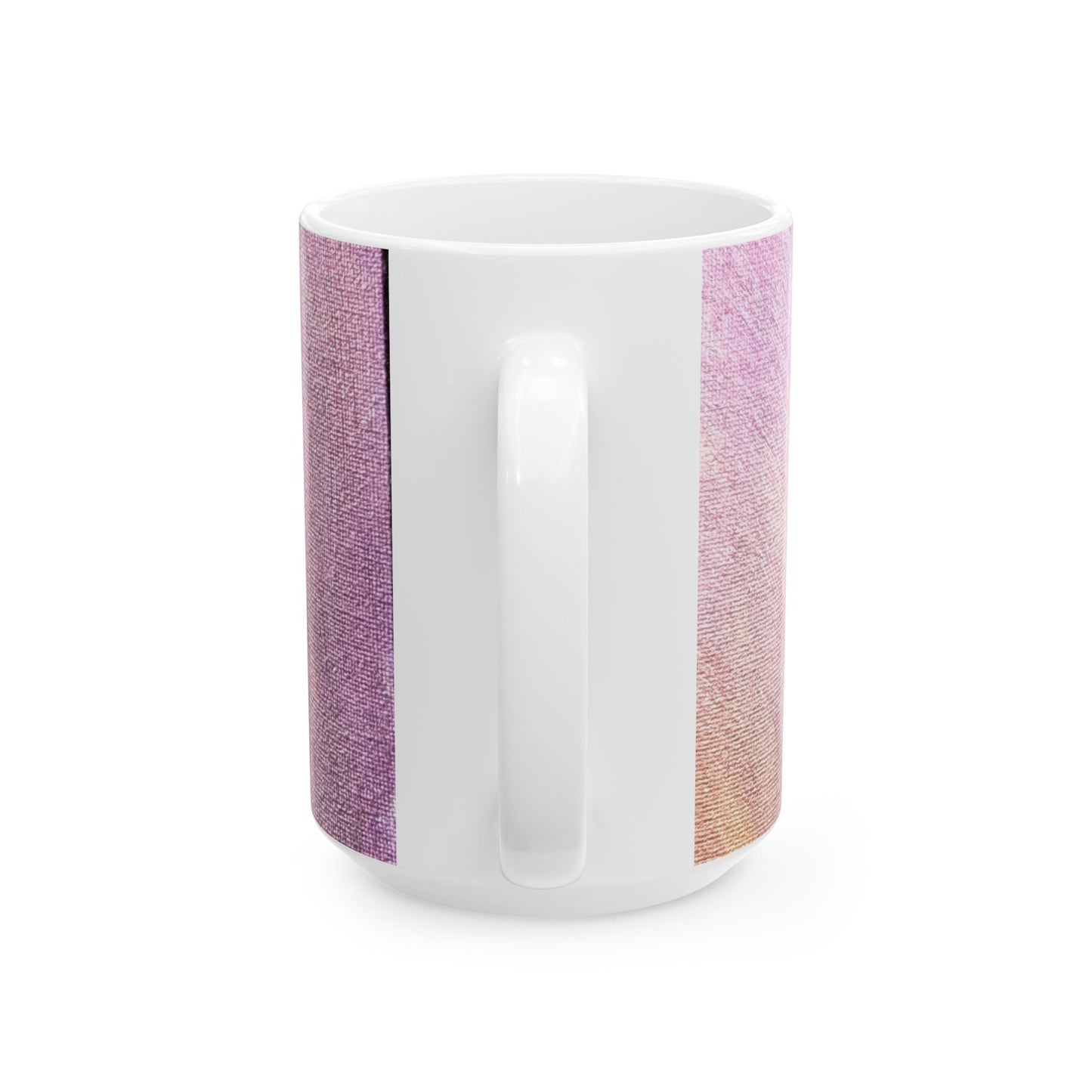 "Dreamwave Drift" Ceramic Mug — Soft Pink & Lavender Gradient (11oz, 15oz)