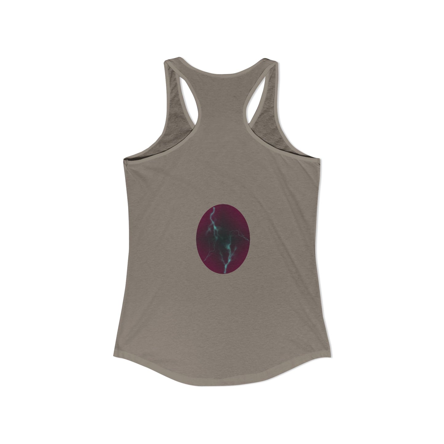 Cosmic Current - Electric Energy Women's Ideal Racerback Tank