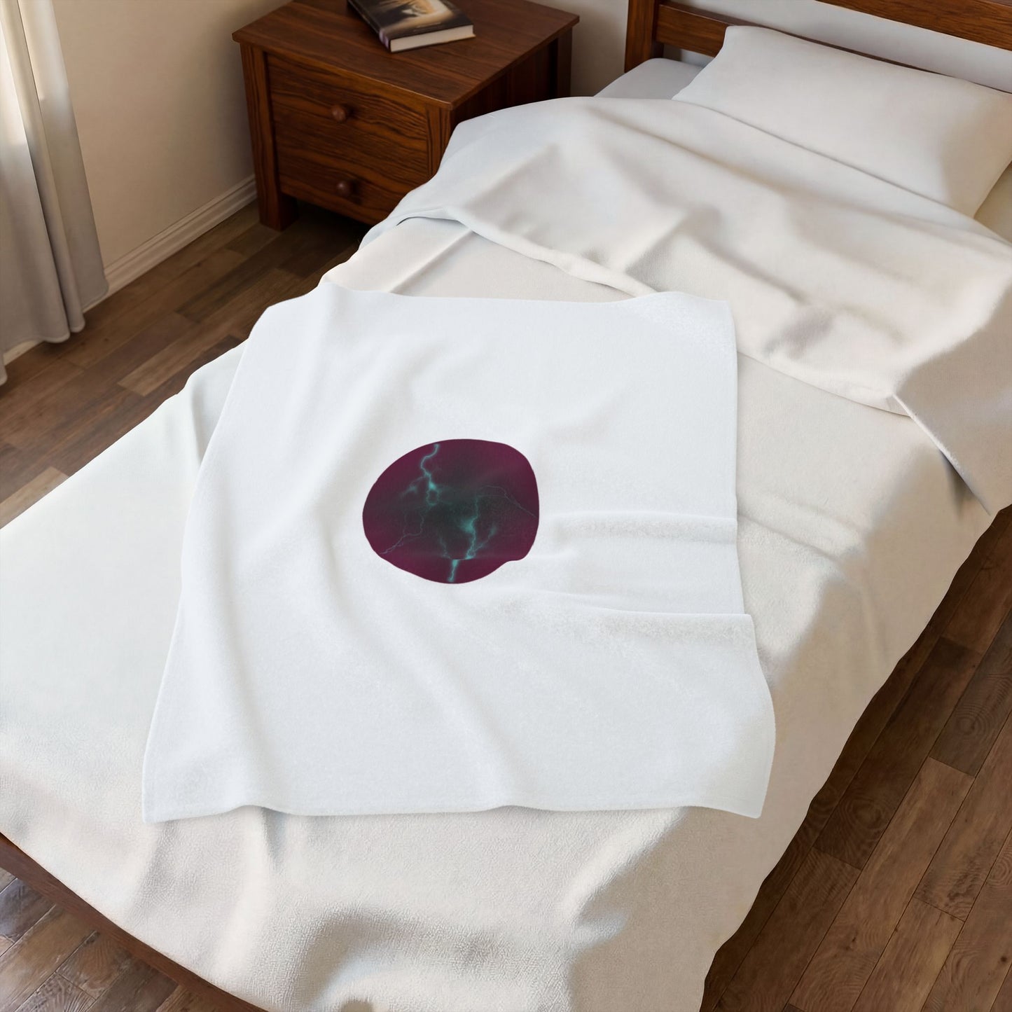 Cosmic Current | Premium Velveteen Plush Blanket