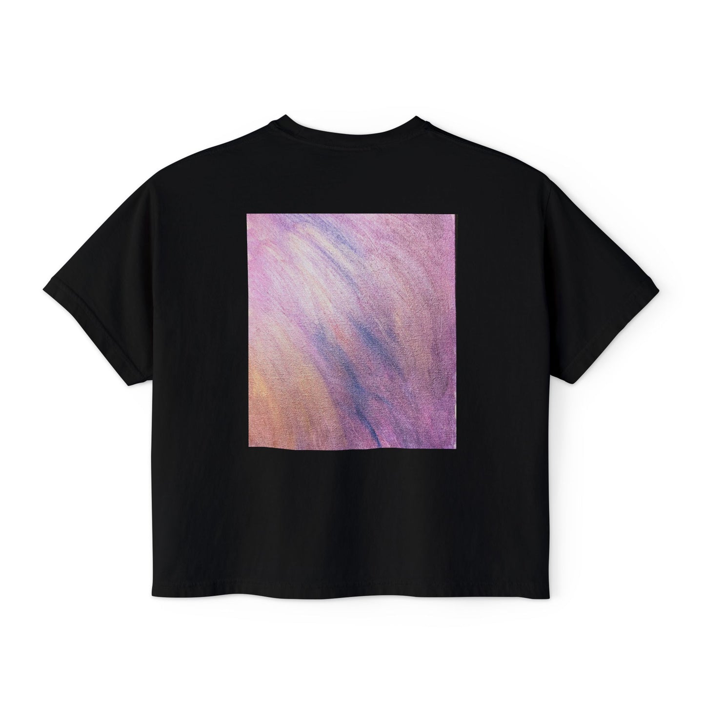"Dreamwave Drift" Square Boxy Tee