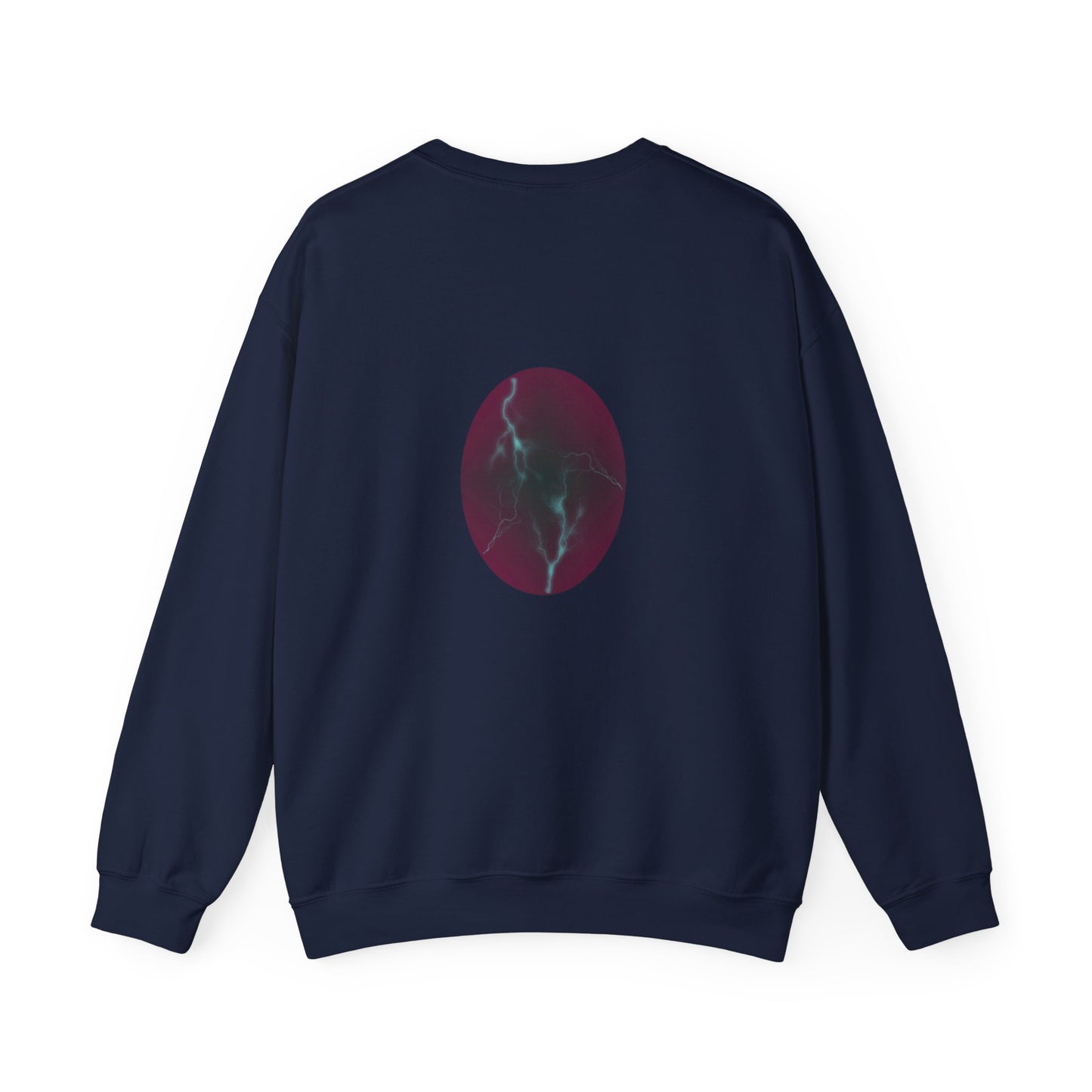 Cosmic Current Origin Dragon Egg Sweatshirt — Lightning Crack Design