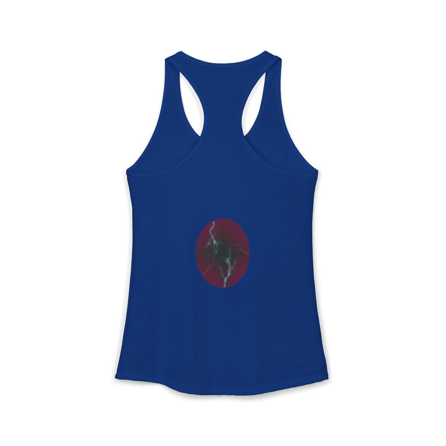 Cosmic Current - Electric Energy Women's Ideal Racerback Tank