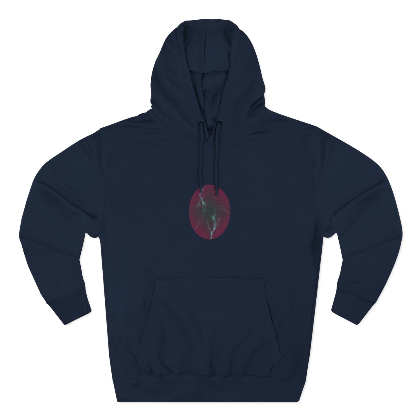 Cosmic Current – Dreamy Abstract Electric Flow Unisex Hoodie Sweatshirt