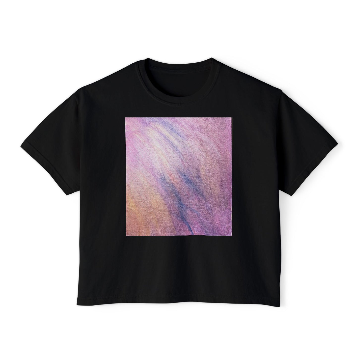 "Dreamwave Drift" Square Boxy Tee