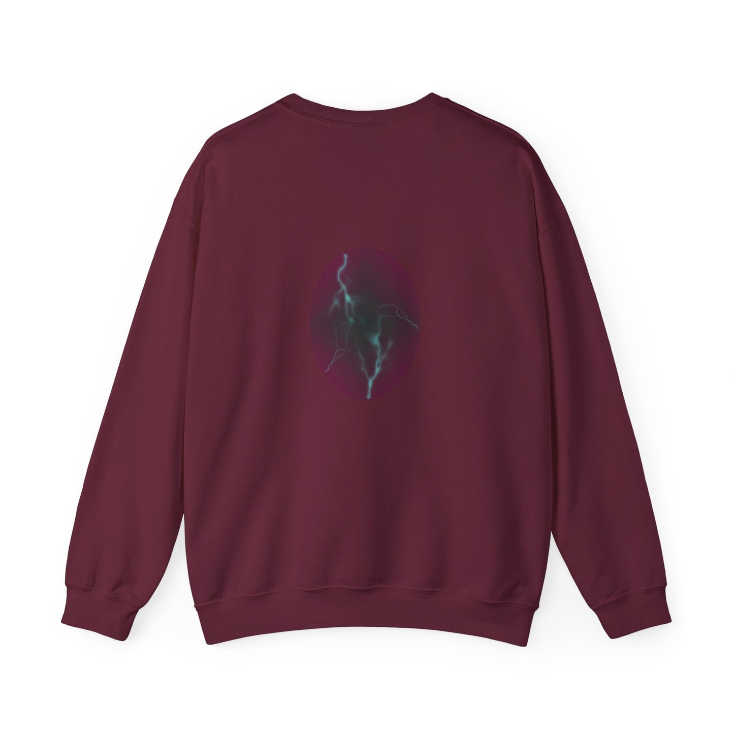 Cosmic Current Origin Dragon Egg Sweatshirt — Lightning Crack Design