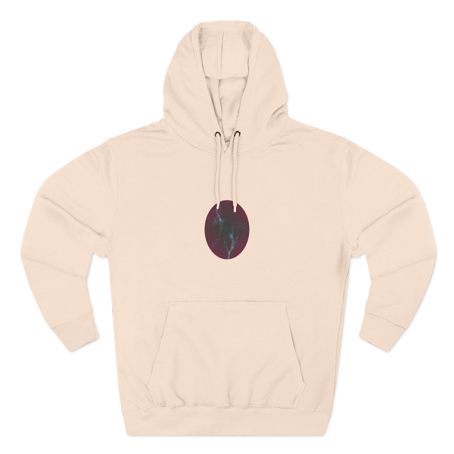 Cosmic Current – Dreamy Abstract Electric Flow Unisex Hoodie Sweatshirt