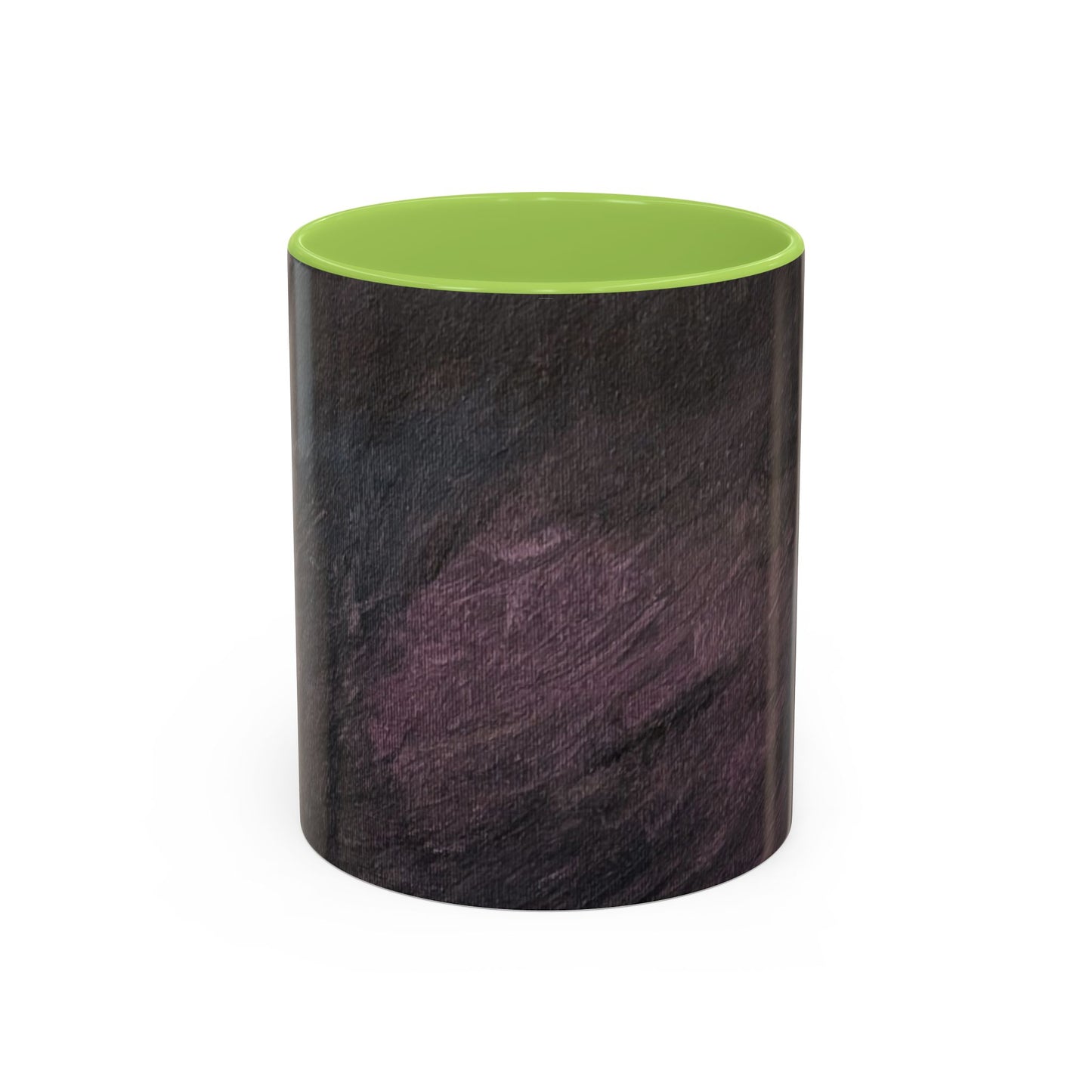 Abstract Dark Marble Art Coffee Mug — Ceramic Accent (11/15 oz)