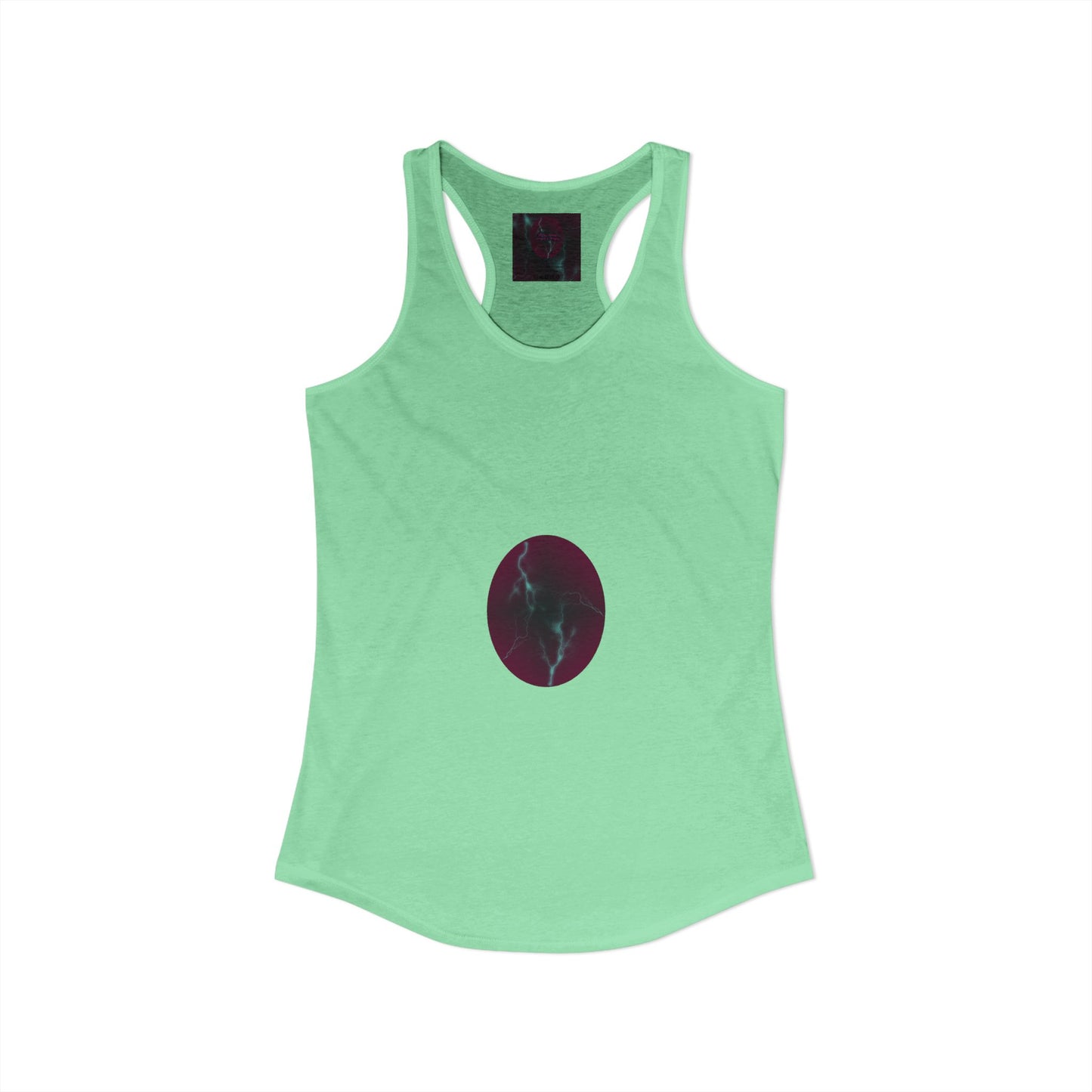 Cosmic Current - Electric Energy Women's Ideal Racerback Tank