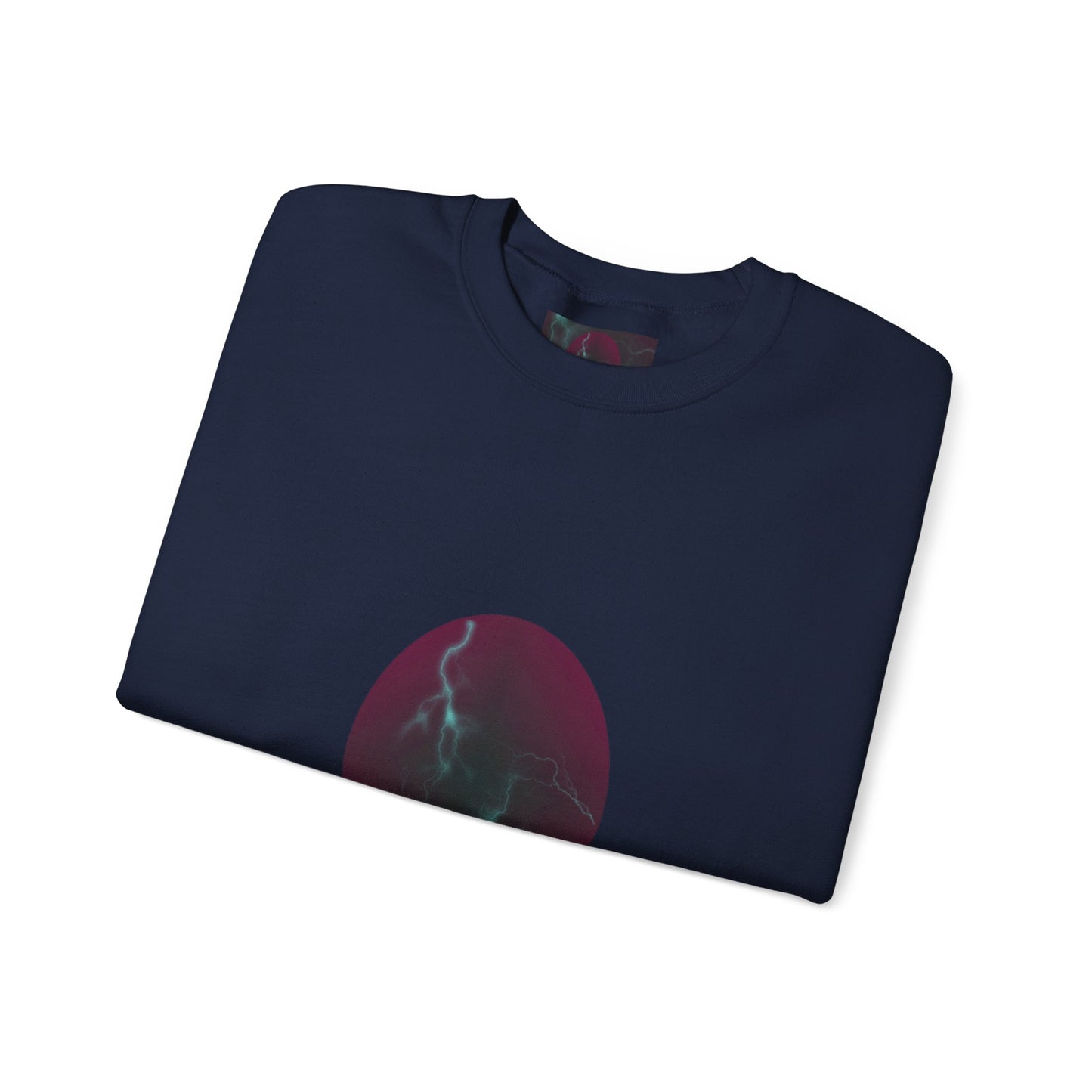 Cosmic Current Origin Dragon Egg Sweatshirt — Lightning Crack Design