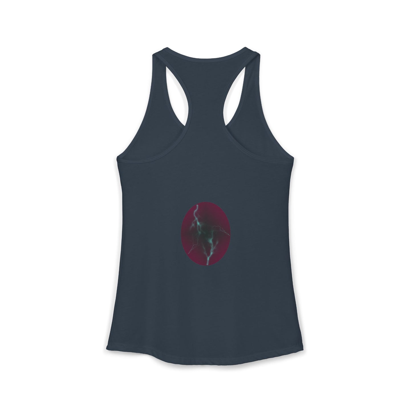 Cosmic Current - Electric Energy Women's Ideal Racerback Tank