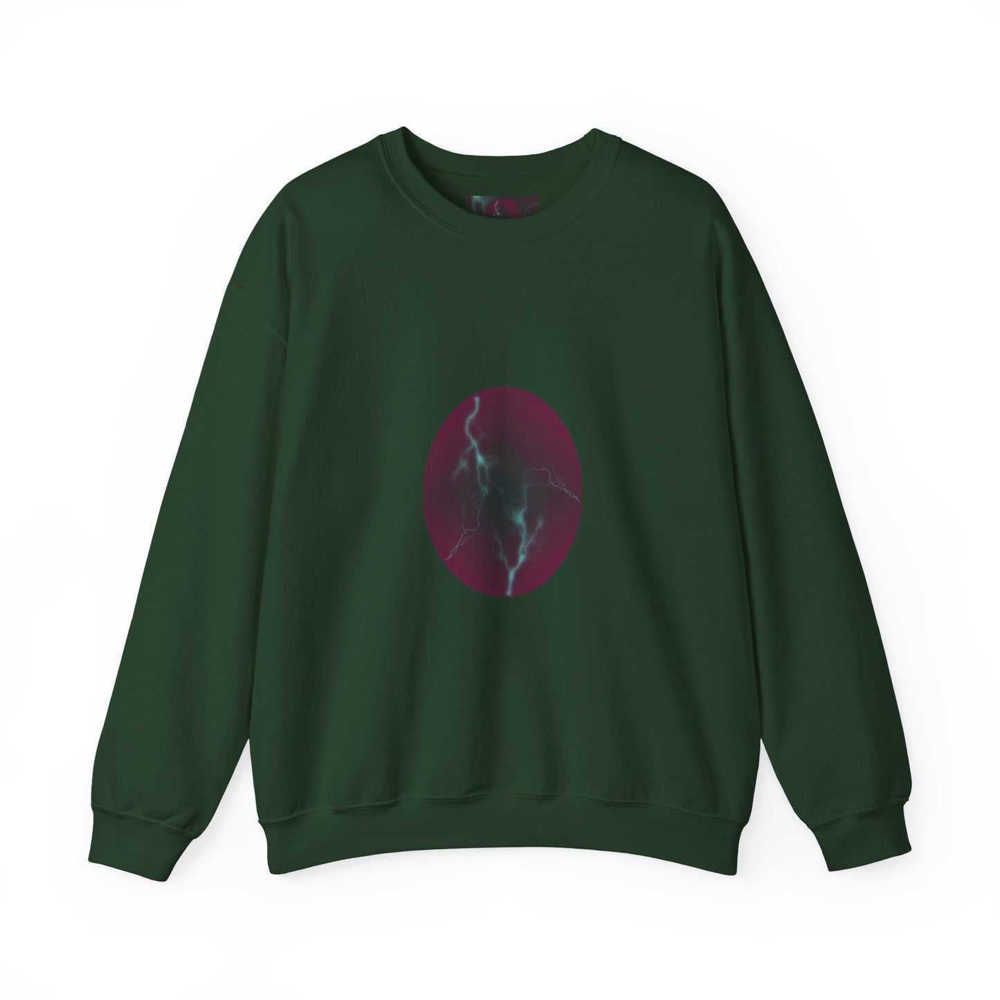 Cosmic Current Origin Dragon Egg Sweatshirt — Lightning Crack Design