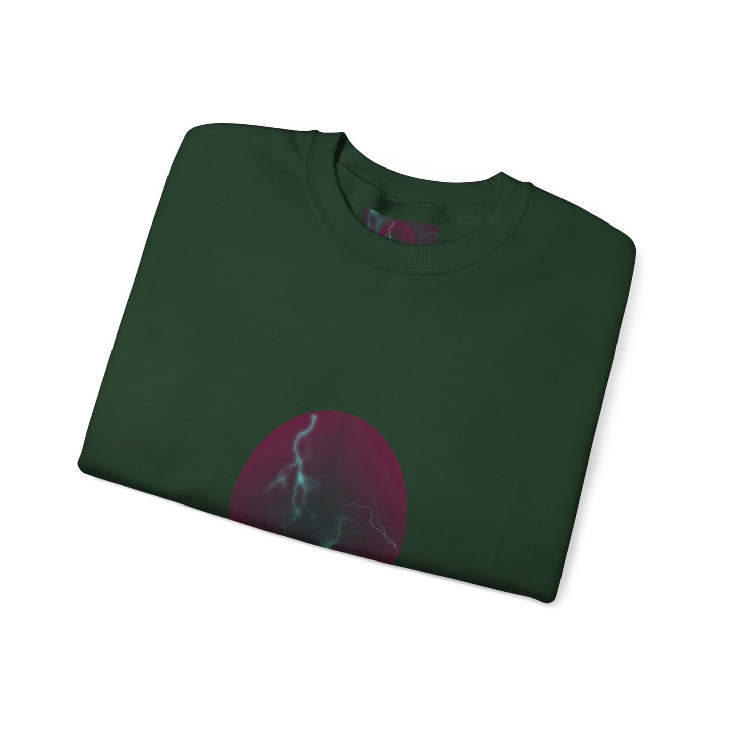 Cosmic Current Origin Dragon Egg Sweatshirt — Lightning Crack Design