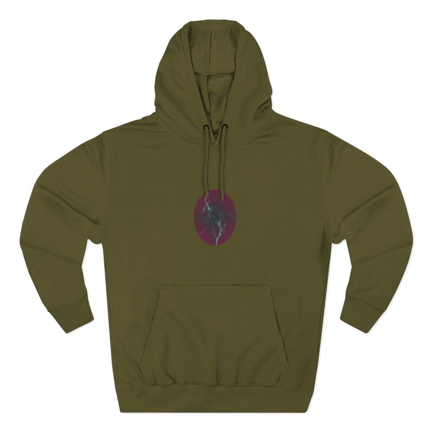 Cosmic Current – Dreamy Abstract Electric Flow Unisex Hoodie Sweatshirt