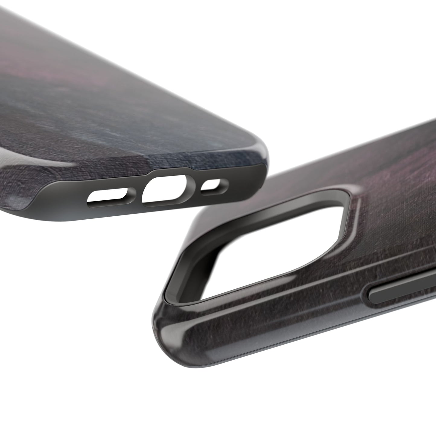 Magnetic Impact-Resistant Case — Lavender & Dusky Pink Artwork by Maria
