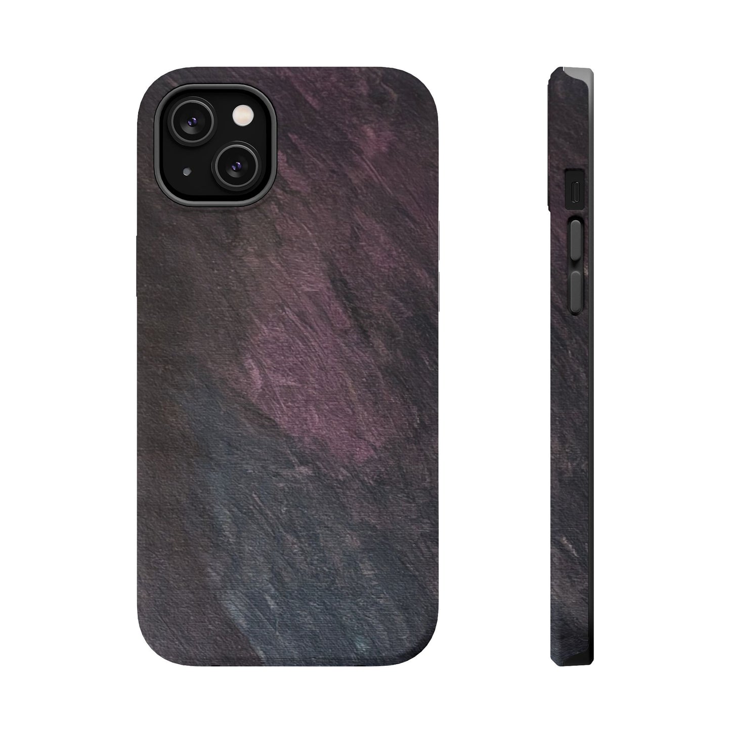 Magnetic Impact-Resistant Case — Lavender & Dusky Pink Artwork by Maria