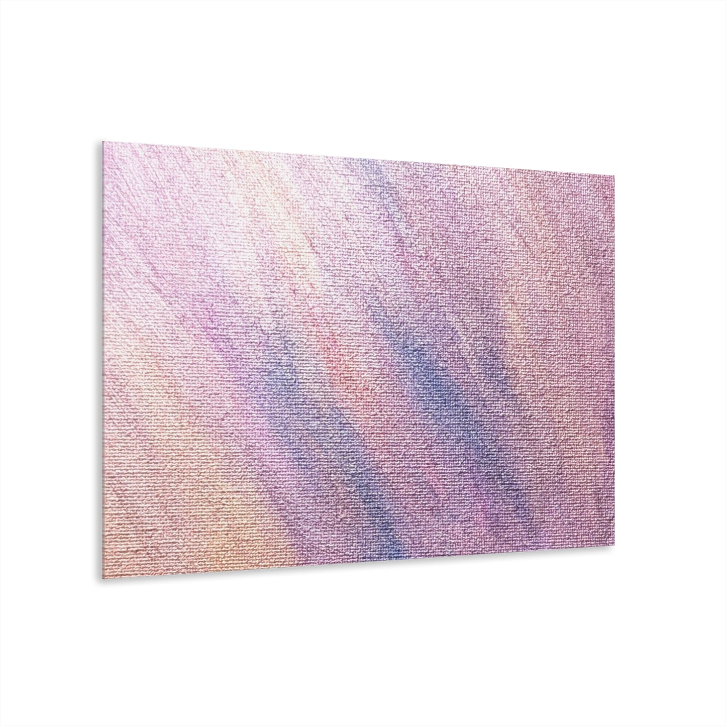 "Dreamwave Drift" Acrylic Print (French Cleat Hanging) — Soft Lavender Wall Art