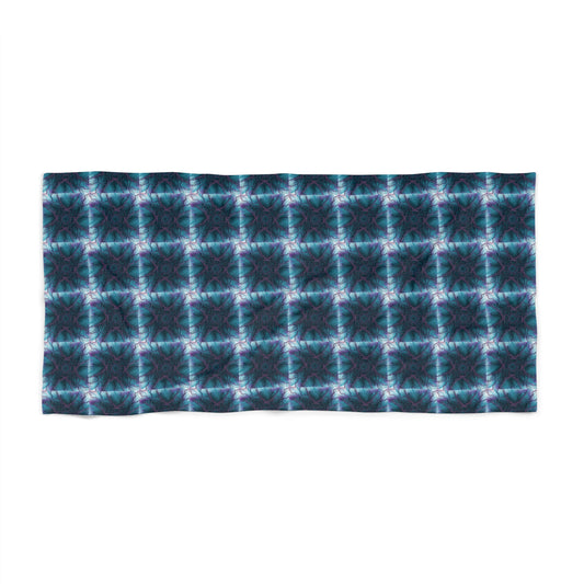 Beach Towel — Mystic Bloom Pattern