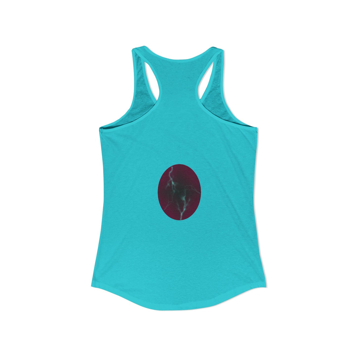 Cosmic Current - Electric Energy Women's Ideal Racerback Tank