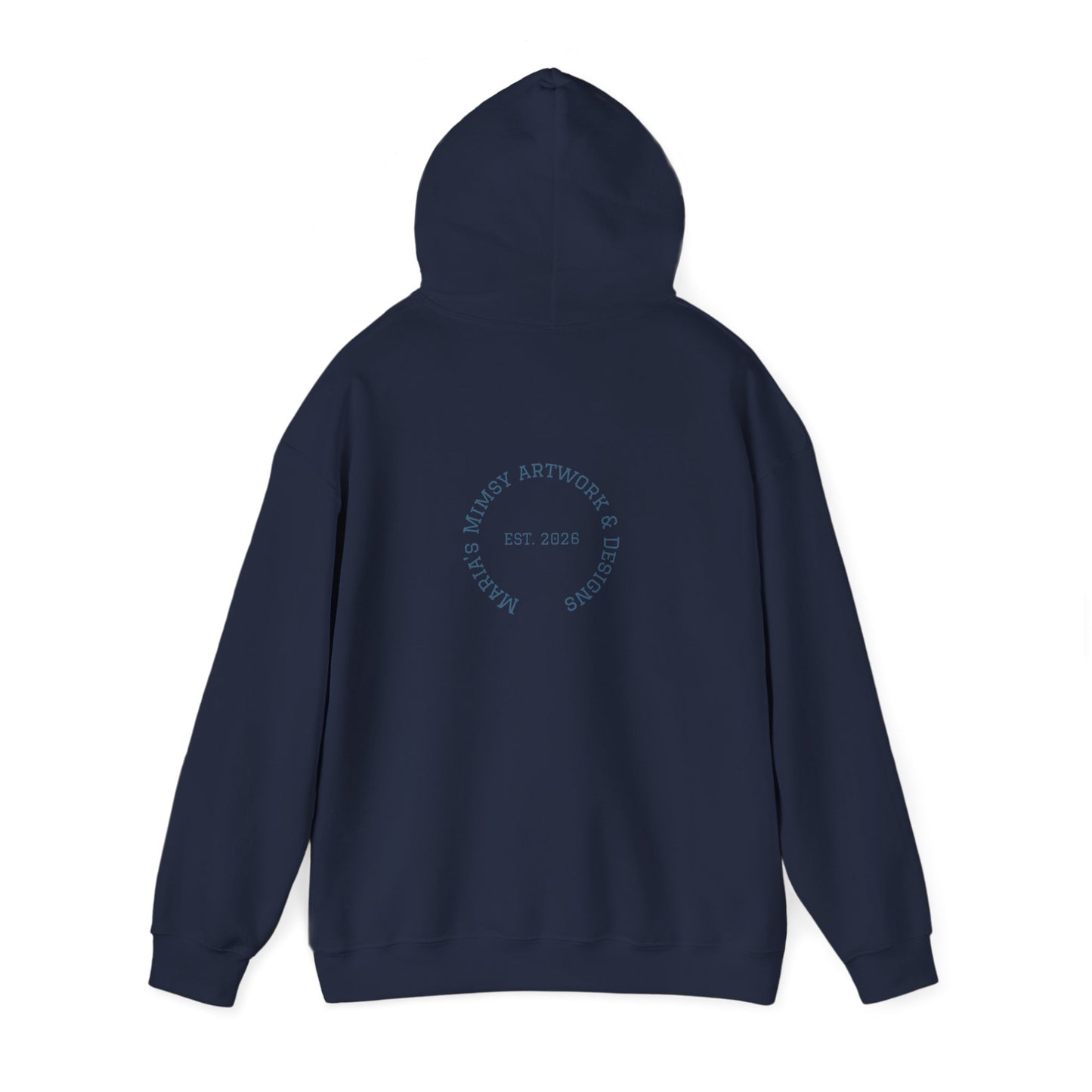 Cosmic Current Art Hoodie Sweatshirt