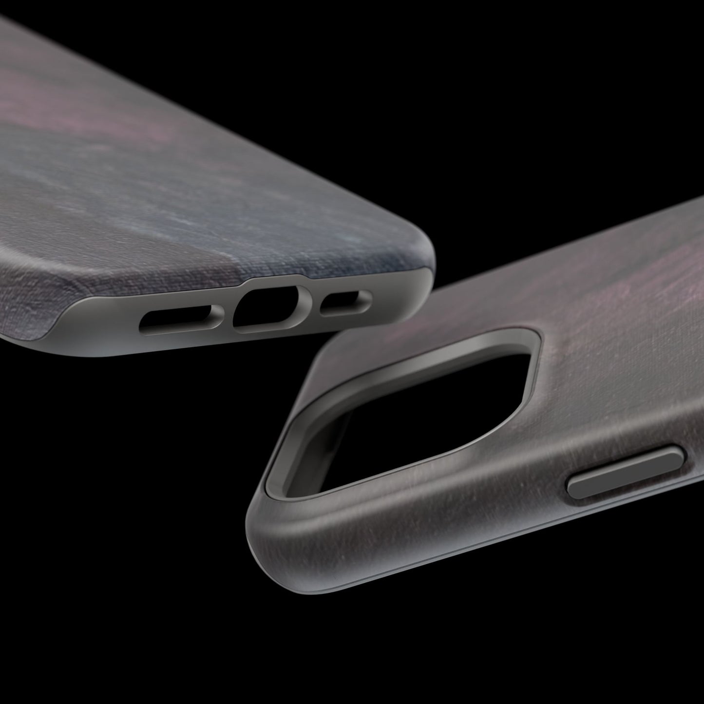 Magnetic Impact-Resistant Case — Lavender & Dusky Pink Artwork by Maria
