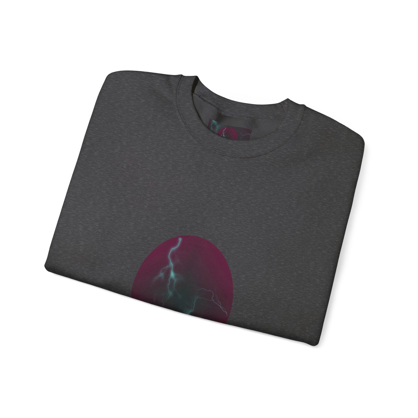 Cosmic Current Origin Dragon Egg Sweatshirt — Lightning Crack Design