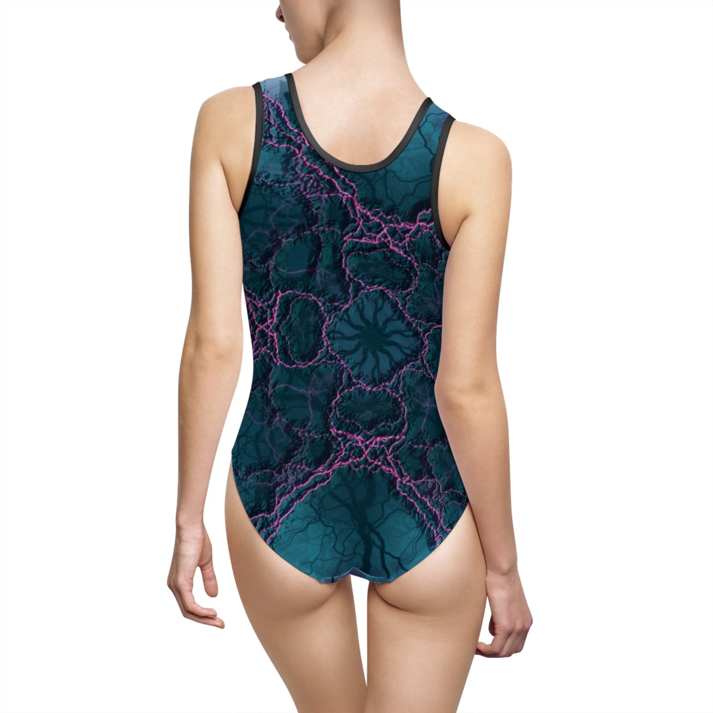 One-Piece Swimsuit — Mystic Bloom AOP