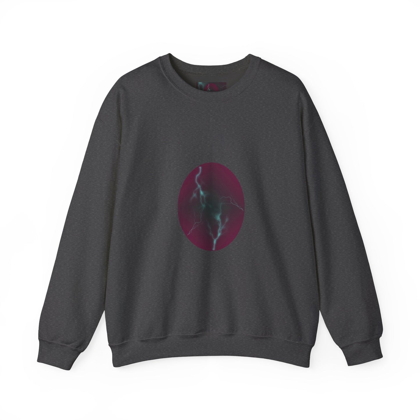 Cosmic Current Origin Dragon Egg Sweatshirt — Lightning Crack Design