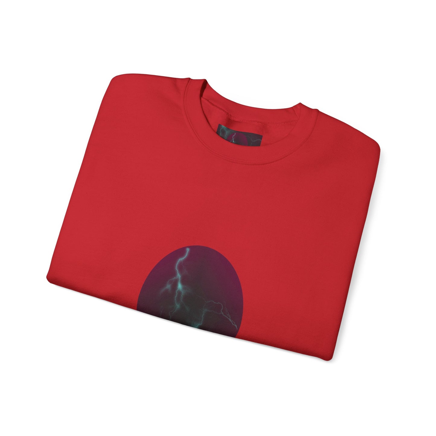 Cosmic Current Origin Dragon Egg Sweatshirt — Lightning Crack Design