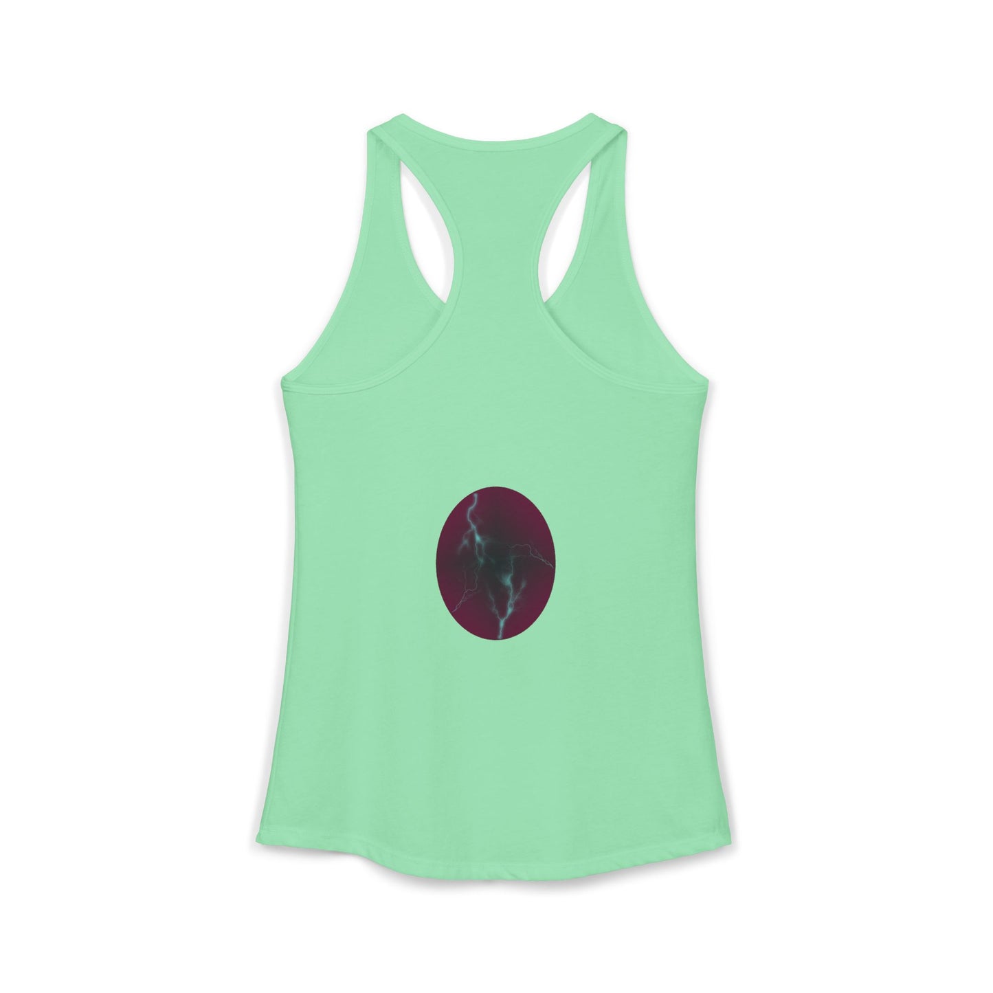 Cosmic Current - Electric Energy Women's Ideal Racerback Tank