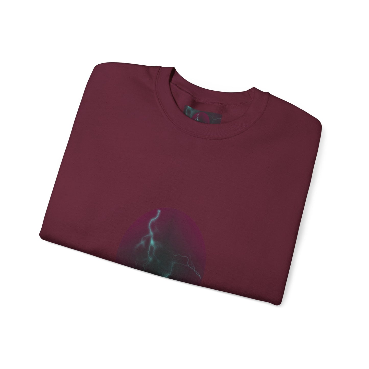 Cosmic Current Origin Dragon Egg Sweatshirt — Lightning Crack Design