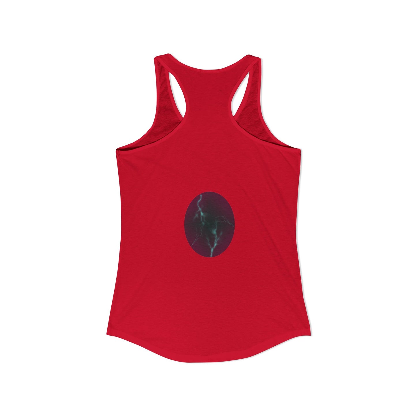 Cosmic Current - Electric Energy Women's Ideal Racerback Tank