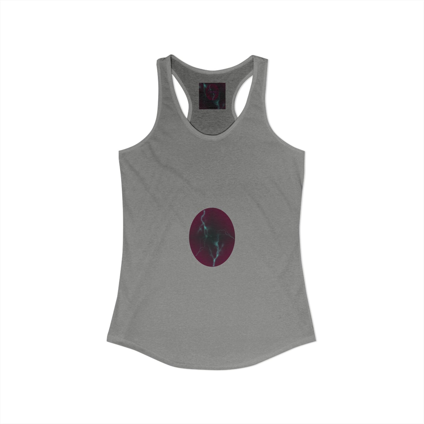 Cosmic Current - Electric Energy Women's Ideal Racerback Tank