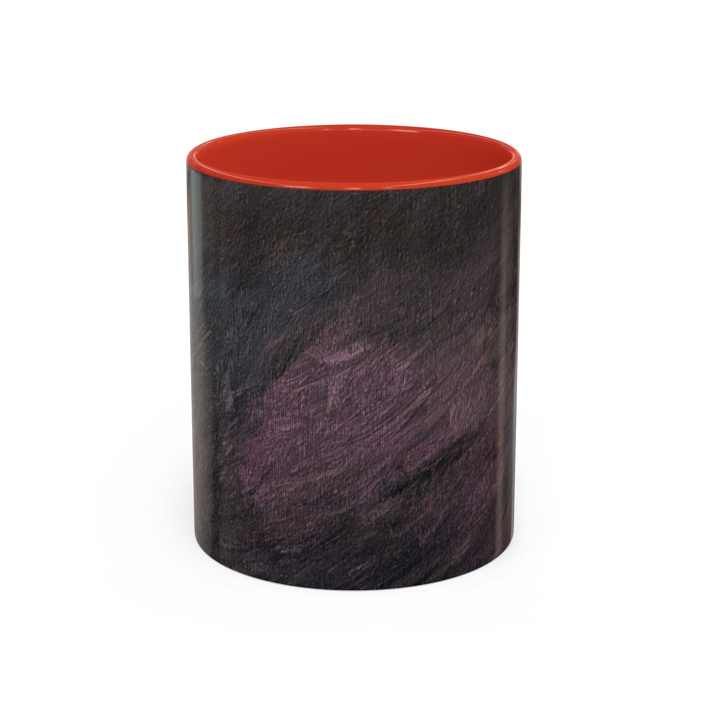 Abstract Dark Marble Art Coffee Mug — Ceramic Accent (11/15 oz)