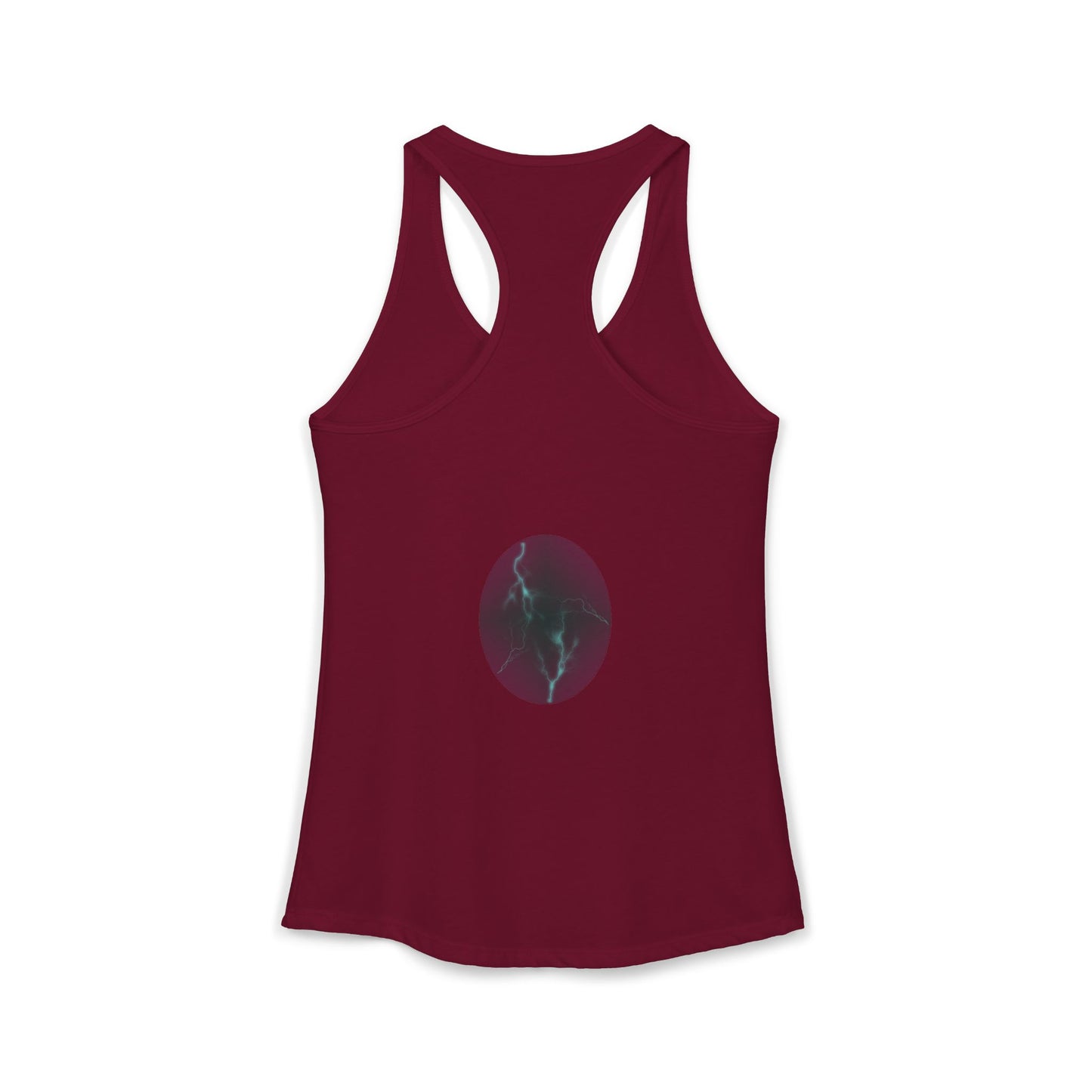 Cosmic Current - Electric Energy Women's Ideal Racerback Tank