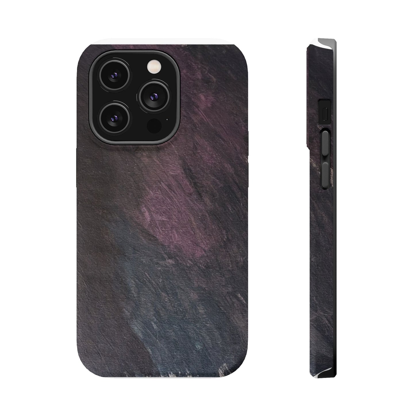 Magnetic Impact-Resistant Case — Lavender & Dusky Pink Artwork by Maria