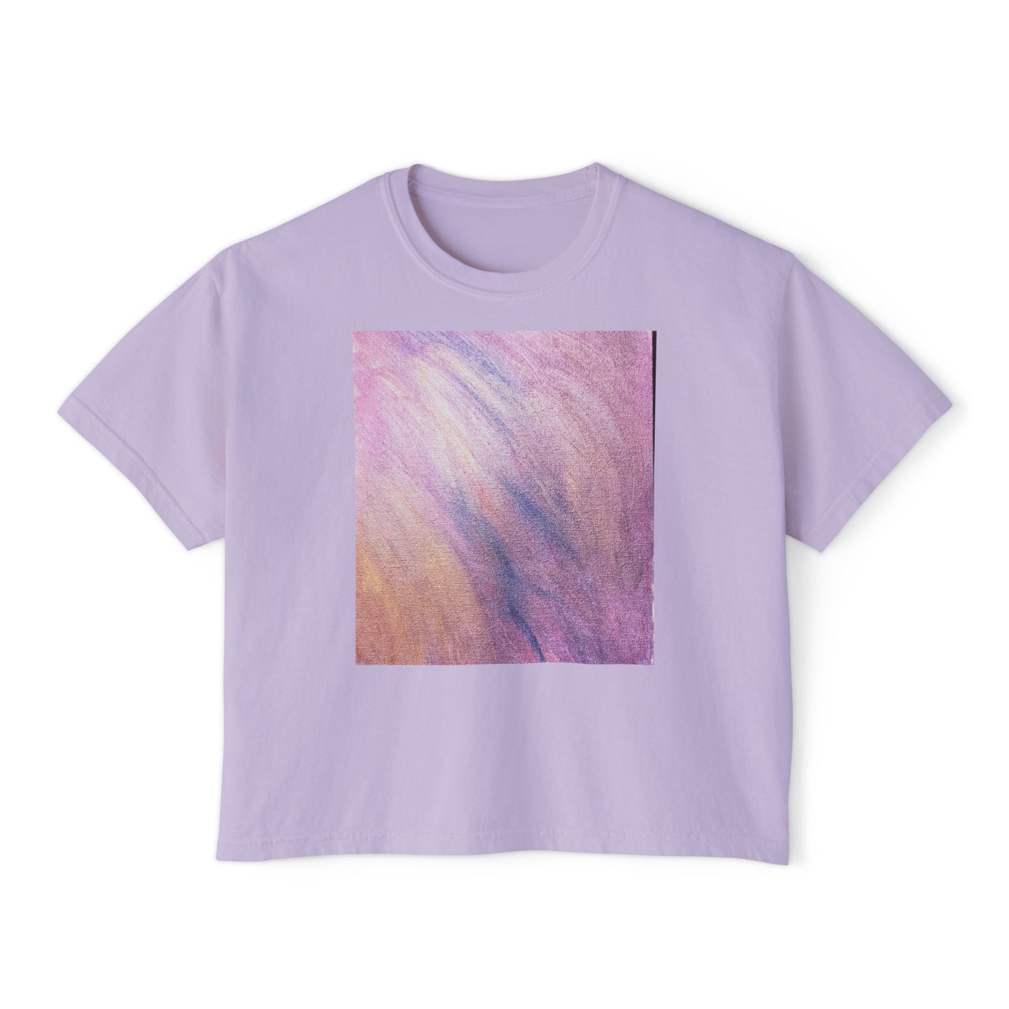 "Dreamwave Drift" Square Boxy Tee